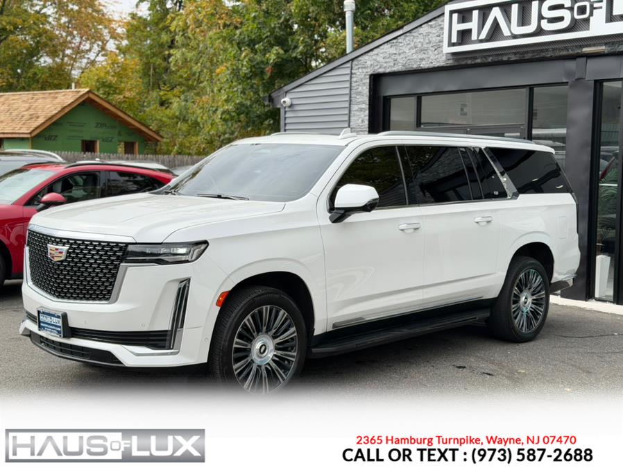 2022 Cadillac Escalade ESV 4WD 4dr Premium Luxury (Captain Seats), available for sale in Wayne, New Jersey | Haus of Lux. Wayne, New Jersey 2022 Cadillac Escalade ESV 4WD 4dr Premium Luxury (Captain Seats), available for sale in Wayne, New Jersey | Haus of Lux. Wayne, New Jersey