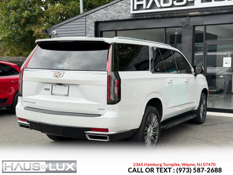 2022 Cadillac Escalade ESV 4WD 4dr Premium Luxury (Captain Seats), available for sale in Wayne, New Jersey | Haus of Lux. Wayne, New Jersey 2022 Cadillac Escalade ESV 4WD 4dr Premium Luxury (Captain Seats), available for sale in Wayne, New Jersey | Haus of Lux. Wayne, New Jersey