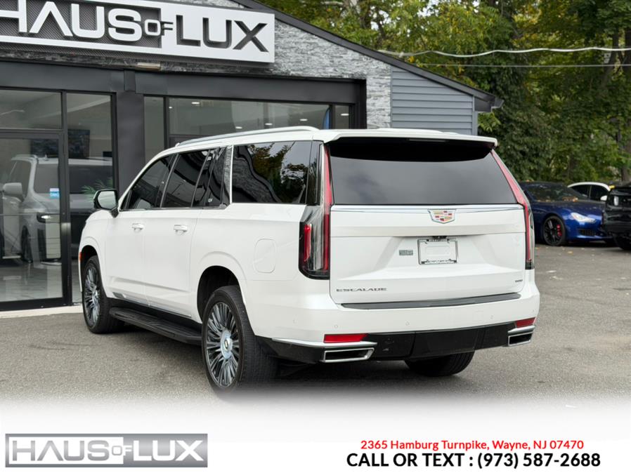 2022 Cadillac Escalade ESV 4WD 4dr Premium Luxury (Captain Seats), available for sale in Wayne, New Jersey | Haus of Lux. Wayne, New Jersey 2022 Cadillac Escalade ESV 4WD 4dr Premium Luxury (Captain Seats), available for sale in Wayne, New Jersey | Haus of Lux. Wayne, New Jersey