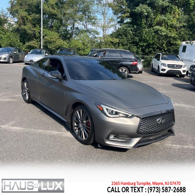 2017 INFINITI Q60 Red Sport 400 AWD, available for sale in Wayne, New Jersey | Haus of Lux. Wayne, New Jersey 2017 INFINITI Q60 Red Sport 400 AWD, available for sale in Wayne, New Jersey | Haus of Lux. Wayne, New Jersey