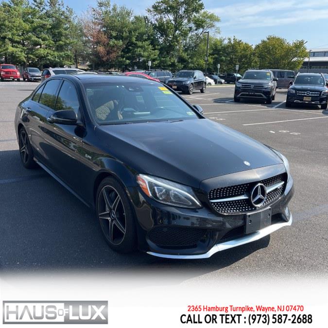2017 Mercedes-Benz C-Class AMG C 43 4MATIC Sedan-Designo Saddle-Brown Buckets, available for sale in Wayne, New Jersey | Haus of Lux. Wayne, New Jersey 2017 Mercedes-Benz C-Class AMG C 43 4MATIC Sedan-Designo Saddle-Brown Buckets, available for sale in Wayne, New Jersey | Haus of Lux. Wayne, New Jersey