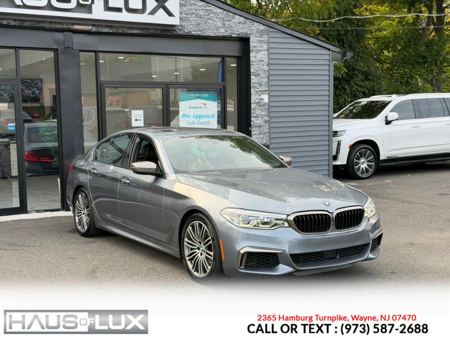 2018 BMW 5 Series M550i xDrive Sedan, available for sale in Wayne, New Jersey | Haus of Lux. Wayne, New Jersey 2018 BMW 5 Series M550i xDrive Sedan, available for sale in Wayne, New Jersey | Haus of Lux. Wayne, New Jersey