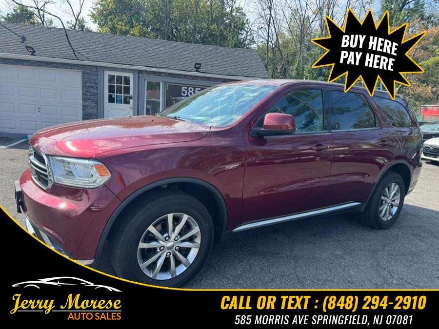 2017 Dodge Durango SXT AWD, available for sale in Springfield, New Jersey | Jerry Morese Auto Sales. Springfield, New Jersey
