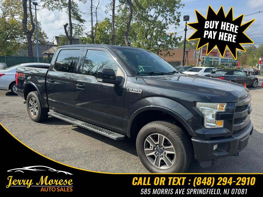 2015 Ford F-150 4WD SuperCrew 145" Lariat, available for sale in Springfield, New Jersey | Jerry Morese Auto Sales. Springfield, New Jersey 2015 Ford F-150 4WD SuperCrew 145" Lariat, available for sale in Springfield, New Jersey | Jerry Morese Auto Sales. Springfield, New Jersey