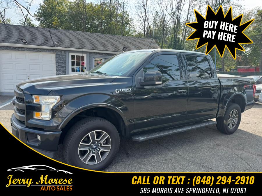 2015 Ford F-150 4WD SuperCrew 145" Lariat, available for sale in Springfield, New Jersey | Jerry Morese Auto Sales. Springfield, New Jersey 2015 Ford F-150 4WD SuperCrew 145" Lariat, available for sale in Springfield, New Jersey | Jerry Morese Auto Sales. Springfield, New Jersey
