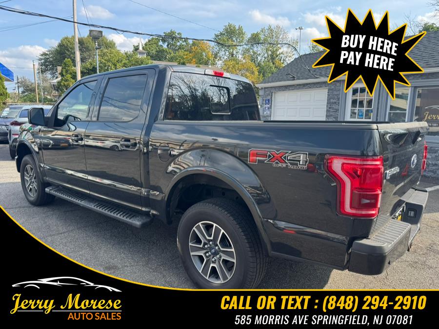 2015 Ford F-150 4WD SuperCrew 145" Lariat, available for sale in Springfield, New Jersey | Jerry Morese Auto Sales. Springfield, New Jersey 2015 Ford F-150 4WD SuperCrew 145" Lariat, available for sale in Springfield, New Jersey | Jerry Morese Auto Sales. Springfield, New Jersey
