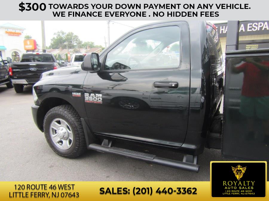 2017 Ram 3500 Tradesman 4x2 Reg Cab 8'' Box, available for sale in Little Ferry, New Jersey | Royalty Auto Sales. Little Ferry, New Jersey 2017 Ram 3500 Tradesman 4x2 Reg Cab 8'' Box, available for sale in Little Ferry, New Jersey | Royalty Auto Sales. Little Ferry, New Jersey