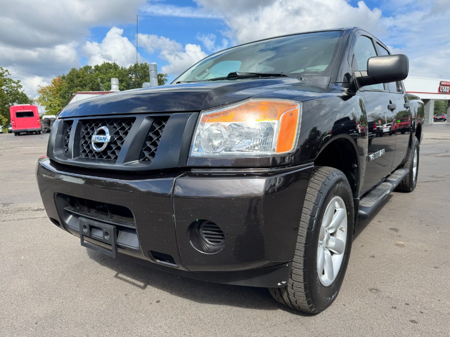 2013 Nissan Titan 4WD Crew Cab SWB S, available for sale in Ortonville, Michigan | Marsh Auto Sales LLC. Ortonville, Michigan 2013 Nissan Titan 4WD Crew Cab SWB S, available for sale in Ortonville, Michigan | Marsh Auto Sales LLC. Ortonville, Michigan