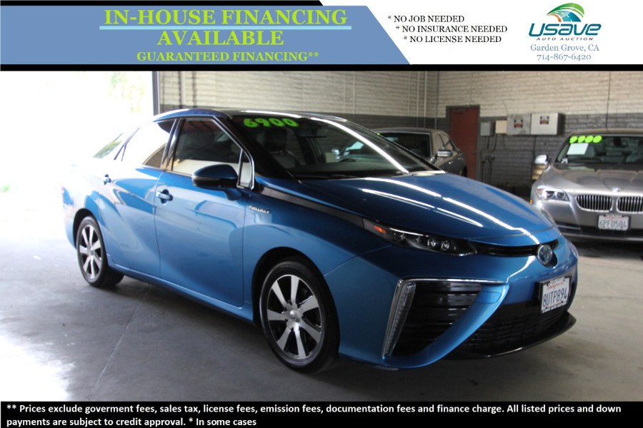 2017 Toyota Mirai Sedan, available for sale in Garden Grove, California | U Save Auto Auction. Garden Grove, California 2017 Toyota Mirai Sedan, available for sale in Garden Grove, California | U Save Auto Auction. Garden Grove, California