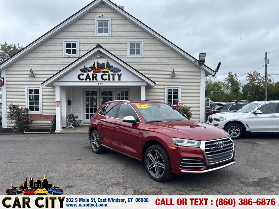 2018 Audi SQ5 3.0 TFSI Prestige, available for sale in East Windsor, Connecticut | Car City LLC. East Windsor, Connecticut 2018 Audi SQ5 3.0 TFSI Prestige, available for sale in East Windsor, Connecticut | Car City LLC. East Windsor, Connecticut