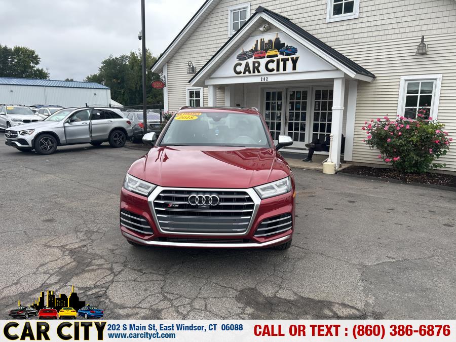 2018 Audi SQ5 3.0 TFSI Prestige, available for sale in East Windsor, Connecticut | Car City LLC. East Windsor, Connecticut 2018 Audi SQ5 3.0 TFSI Prestige, available for sale in East Windsor, Connecticut | Car City LLC. East Windsor, Connecticut