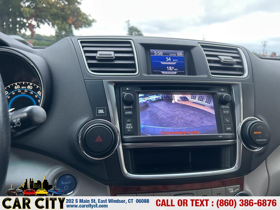 2013 Toyota Highlander Hybrid 4WD 4dr Limited (Natl), available for sale in East Windsor, Connecticut | Car City LLC. East Windsor, Connecticut 2013 Toyota Highlander Hybrid 4WD 4dr Limited (Natl), available for sale in East Windsor, Connecticut | Car City LLC. East Windsor, Connecticut