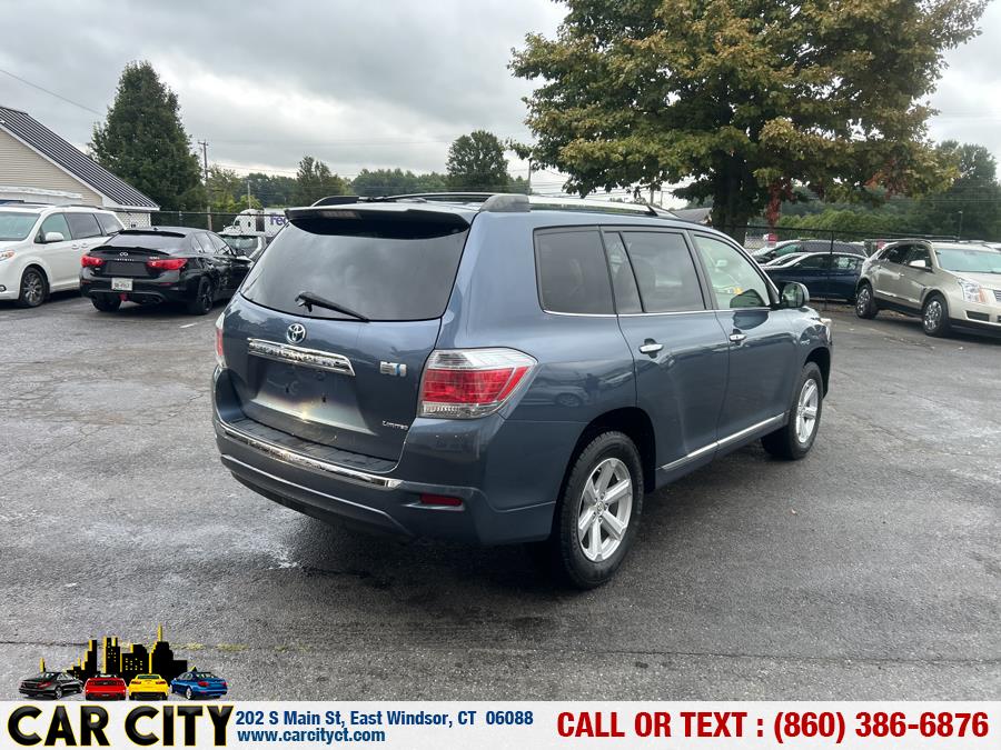 2013 Toyota Highlander Hybrid 4WD 4dr Limited (Natl), available for sale in East Windsor, Connecticut | Car City LLC. East Windsor, Connecticut 2013 Toyota Highlander Hybrid 4WD 4dr Limited (Natl), available for sale in East Windsor, Connecticut | Car City LLC. East Windsor, Connecticut
