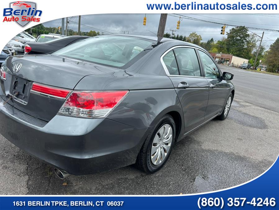 2012 Honda Accord Sdn 4dr I4 Auto LX, available for sale in Berlin, Connecticut | Berlin Auto Sales LLC. Berlin, Connecticut 2012 Honda Accord Sdn 4dr I4 Auto LX, available for sale in Berlin, Connecticut | Berlin Auto Sales LLC. Berlin, Connecticut