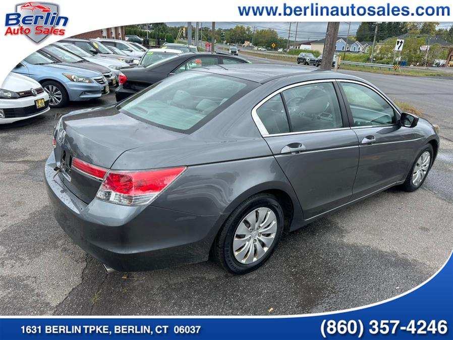 2012 Honda Accord Sdn 4dr I4 Auto LX, available for sale in Berlin, Connecticut | Berlin Auto Sales LLC. Berlin, Connecticut 2012 Honda Accord Sdn 4dr I4 Auto LX, available for sale in Berlin, Connecticut | Berlin Auto Sales LLC. Berlin, Connecticut