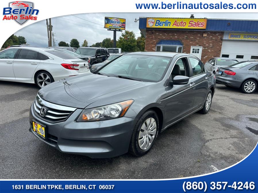 2012 Honda Accord Sdn 4dr I4 Auto LX, available for sale in Berlin, Connecticut | Berlin Auto Sales LLC. Berlin, Connecticut 2012 Honda Accord Sdn 4dr I4 Auto LX, available for sale in Berlin, Connecticut | Berlin Auto Sales LLC. Berlin, Connecticut