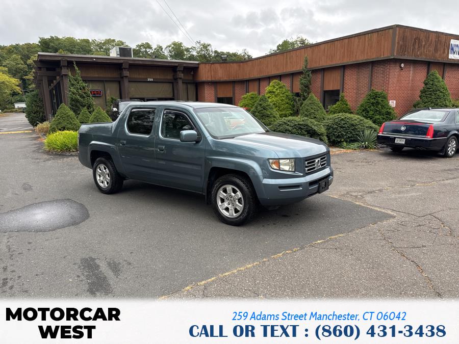 2008 Honda Ridgeline 4WD Crew Cab RTS, available for sale in Manchester, Connecticut | Motorcar West. Manchester, Connecticut 2008 Honda Ridgeline 4WD Crew Cab RTS, available for sale in Manchester, Connecticut | Motorcar West. Manchester, Connecticut