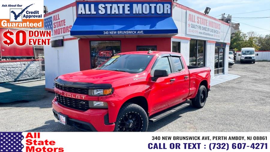 2019 Chevrolet Silverado 1500 4WD Double Cab 147" Custom, available for sale in Perth Amboy, New Jersey | All State Motor Inc. Perth Amboy, New Jersey 2019 Chevrolet Silverado 1500 4WD Double Cab 147" Custom, available for sale in Perth Amboy, New Jersey | All State Motor Inc. Perth Amboy, New Jersey