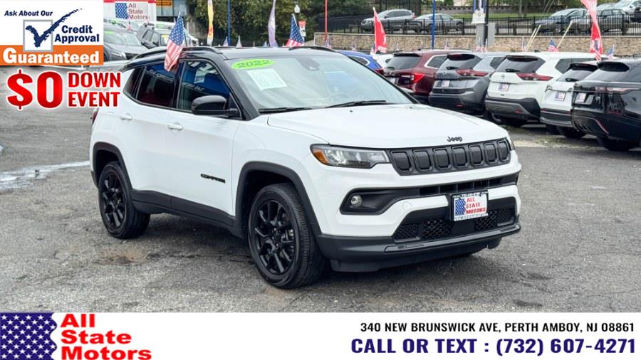 2022 Jeep Compass Latitude 4x4, available for sale in Perth Amboy, New Jersey | All State Motor Inc. Perth Amboy, New Jersey 2022 Jeep Compass Latitude 4x4, available for sale in Perth Amboy, New Jersey | All State Motor Inc. Perth Amboy, New Jersey