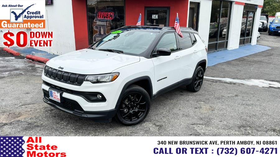 2022 Jeep Compass Latitude 4x4, available for sale in Perth Amboy, New Jersey | All State Motor Inc. Perth Amboy, New Jersey 2022 Jeep Compass Latitude 4x4, available for sale in Perth Amboy, New Jersey | All State Motor Inc. Perth Amboy, New Jersey