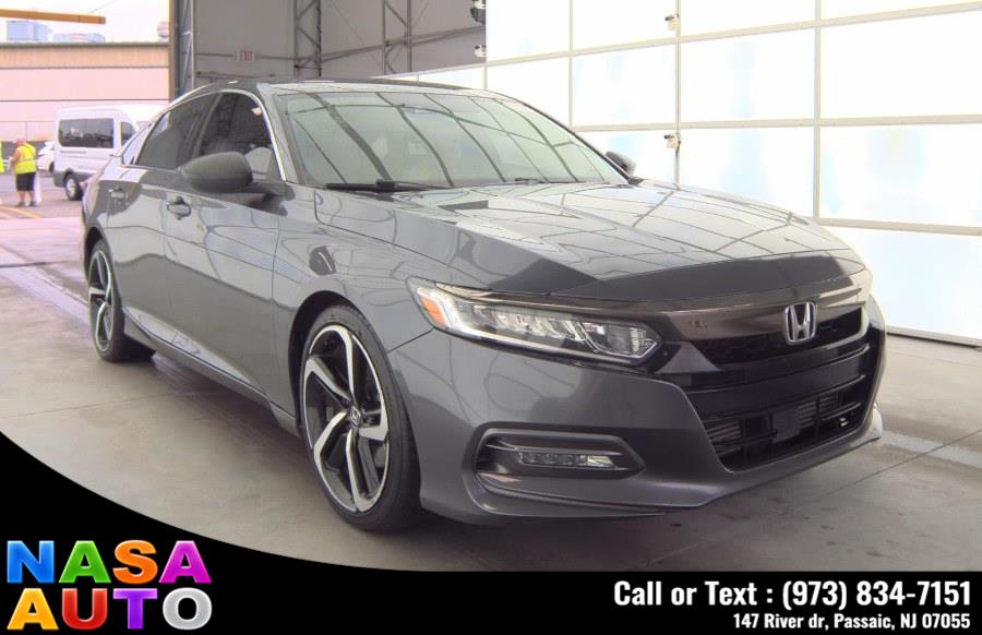 2019 Honda Accord Sedan Sport 1.5T CVT, available for sale in Passaic, New Jersey | Nasa Auto. Passaic, New Jersey 2019 Honda Accord Sedan Sport 1.5T CVT, available for sale in Passaic, New Jersey | Nasa Auto. Passaic, New Jersey