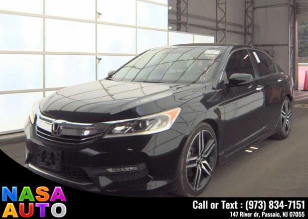 2017 Honda Accord Sedan Sport CVT, available for sale in Passaic, New Jersey | Nasa Auto. Passaic, New Jersey 2017 Honda Accord Sedan Sport CVT, available for sale in Passaic, New Jersey | Nasa Auto. Passaic, New Jersey