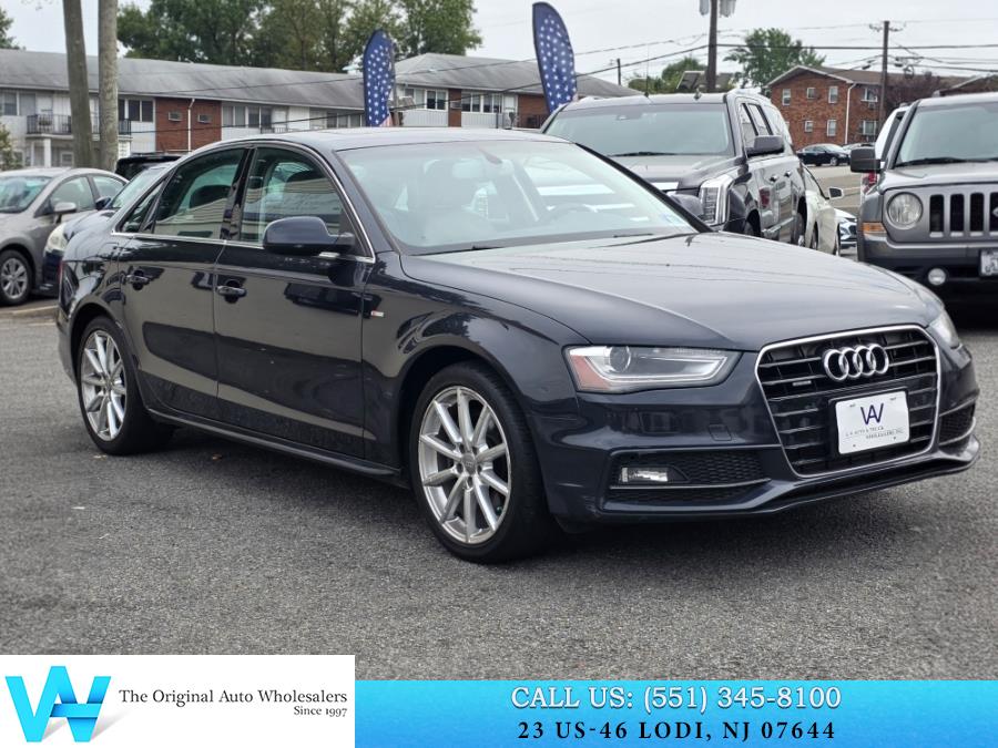 2014 Audi A4 4dr Sdn Auto quattro 2.0T Premium Plus, available for sale in Lodi, New Jersey | AW Auto & Truck Wholesalers, Inc. Lodi, New Jersey 2014 Audi A4 4dr Sdn Auto quattro 2.0T Premium Plus, available for sale in Lodi, New Jersey | AW Auto & Truck Wholesalers, Inc. Lodi, New Jersey