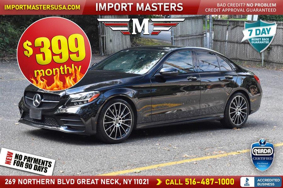 Used Mercedes-benz C-class C 300 4dr Sedan 2021 | Camy Cars. Great Neck, New York