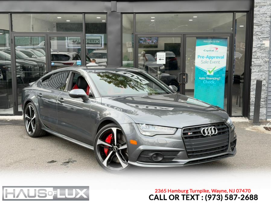 2016 Audi S7 Audi Execlusive Red Interior 4dr HB, available for sale in Wayne, New Jersey | Haus of Lux. Wayne, New Jersey 2016 Audi S7 Audi Execlusive Red Interior 4dr HB, available for sale in Wayne, New Jersey | Haus of Lux. Wayne, New Jersey