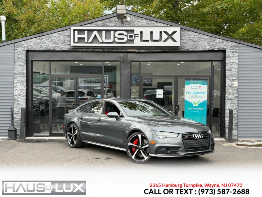 2016 Audi S7 Audi Execlusive Red Interior 4dr HB, available for sale in Wayne, New Jersey | Haus of Lux. Wayne, New Jersey 2016 Audi S7 Audi Execlusive Red Interior 4dr HB, available for sale in Wayne, New Jersey | Haus of Lux. Wayne, New Jersey