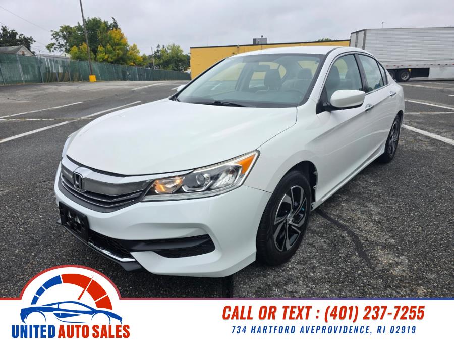 2017 Honda Accord Sedan LX CVT, available for sale in Providence, Rhode Island | United Auto Sales Inc. Providence, Rhode Island 2017 Honda Accord Sedan LX CVT, available for sale in Providence, Rhode Island | United Auto Sales Inc. Providence, Rhode Island