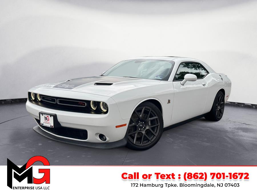 2017 Dodge Challenger R/T Scat Pack Coupe, available for sale in Bloomingdale, New Jersey | MG Enterprise USA. Bloomingdale, New Jersey 2017 Dodge Challenger R/T Scat Pack Coupe, available for sale in Bloomingdale, New Jersey | MG Enterprise USA. Bloomingdale, New Jersey