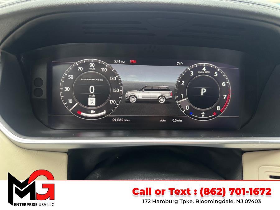 2018 Land Rover Range Rover V8 Supercharged LWB, available for sale in Bloomingdale, New Jersey | MG Enterprise USA. Bloomingdale, New Jersey 2018 Land Rover Range Rover V8 Supercharged LWB, available for sale in Bloomingdale, New Jersey | MG Enterprise USA. Bloomingdale, New Jersey
