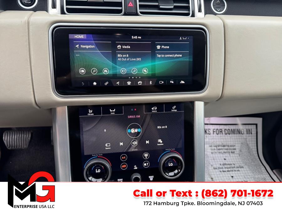 2018 Land Rover Range Rover V8 Supercharged LWB, available for sale in Bloomingdale, New Jersey | MG Enterprise USA. Bloomingdale, New Jersey 2018 Land Rover Range Rover V8 Supercharged LWB, available for sale in Bloomingdale, New Jersey | MG Enterprise USA. Bloomingdale, New Jersey