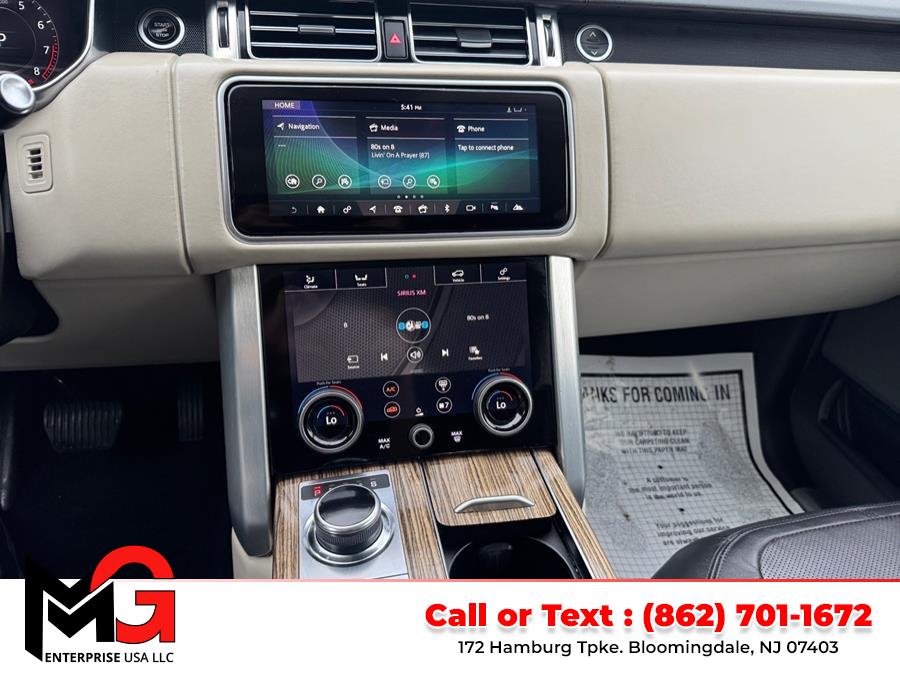 2018 Land Rover Range Rover V8 Supercharged LWB, available for sale in Bloomingdale, New Jersey | MG Enterprise USA. Bloomingdale, New Jersey 2018 Land Rover Range Rover V8 Supercharged LWB, available for sale in Bloomingdale, New Jersey | MG Enterprise USA. Bloomingdale, New Jersey