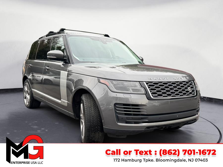 2018 Land Rover Range Rover V8 Supercharged LWB, available for sale in Bloomingdale, New Jersey | MG Enterprise USA. Bloomingdale, New Jersey 2018 Land Rover Range Rover V8 Supercharged LWB, available for sale in Bloomingdale, New Jersey | MG Enterprise USA. Bloomingdale, New Jersey