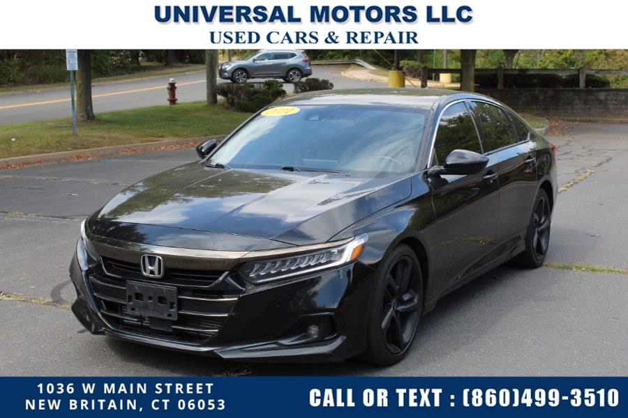 Used 2021 Honda Accord Sedan in New Britain, Connecticut | Universal Motors LLC. New Britain, Connecticut