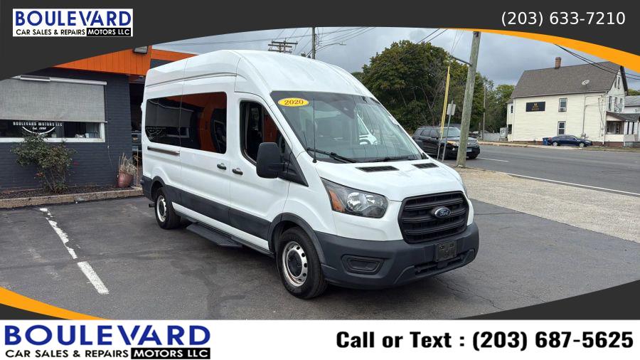 2020 Ford Transit 350 Passenger Van XL w/High Roof Van 3D, available for sale in New Haven, Connecticut | Boulevard Motors LLC. New Haven, Connecticut 2020 Ford Transit 350 Passenger Van XL w/High Roof Van 3D, available for sale in New Haven, Connecticut | Boulevard Motors LLC. New Haven, Connecticut