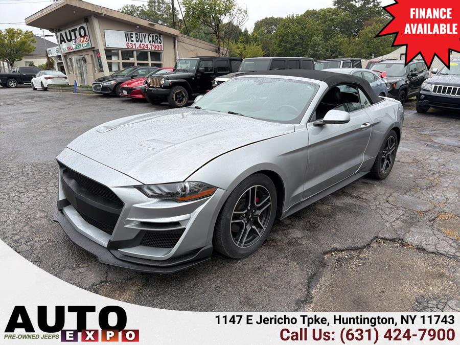 2020 Ford Mustang EcoBoost Convertible, available for sale in Huntington, New York | Auto Expo. Huntington, New York 2020 Ford Mustang EcoBoost Convertible, available for sale in Huntington, New York | Auto Expo. Huntington, New York