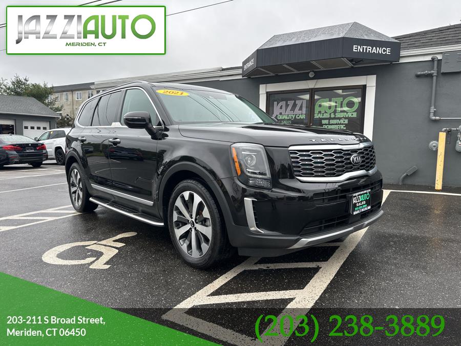 2021 Kia Telluride S AWD, available for sale in Meriden, Connecticut | Jazzi Auto Sales LLC. Meriden, Connecticut 2021 Kia Telluride S AWD, available for sale in Meriden, Connecticut | Jazzi Auto Sales LLC. Meriden, Connecticut