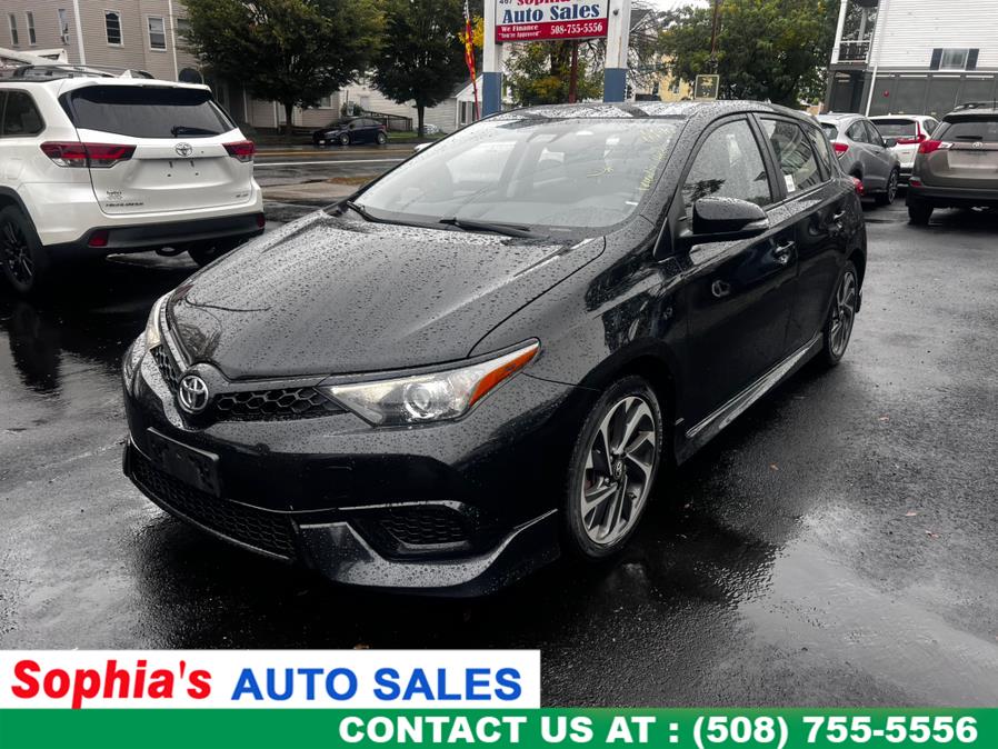 2017 Toyota Corolla iM CVT (Natl), available for sale in Worcester, Massachusetts | Sophia's Auto Sales Inc. Worcester, Massachusetts 2017 Toyota Corolla iM CVT (Natl), available for sale in Worcester, Massachusetts | Sophia's Auto Sales Inc. Worcester, Massachusetts