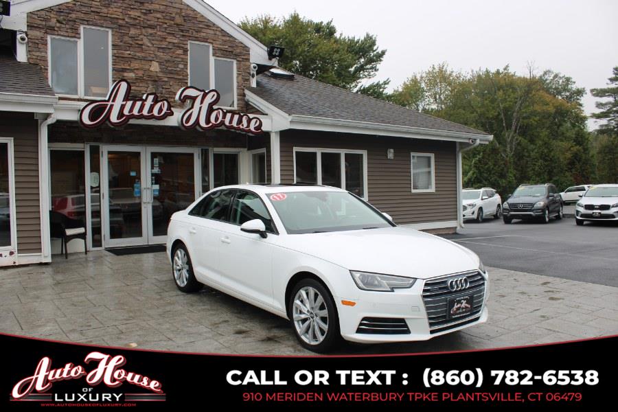 2017 Audi A4 2.0 TFSI Auto Premium quattro AWD, available for sale in Plantsville, Connecticut | Auto House of Luxury. Plantsville, Connecticut 2017 Audi A4 2.0 TFSI Auto Premium quattro AWD, available for sale in Plantsville, Connecticut | Auto House of Luxury. Plantsville, Connecticut