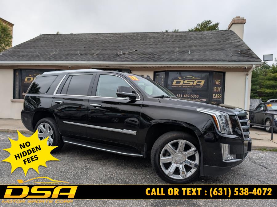 2018 Cadillac Escalade 4WD 4dr Luxury, available for sale in Commack, New York | DSA Motor Sports Corp. Commack, New York 2018 Cadillac Escalade 4WD 4dr Luxury, available for sale in Commack, New York | DSA Motor Sports Corp. Commack, New York