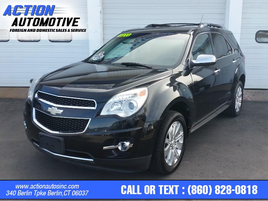 2011 Chevrolet Equinox AWD 4dr LTZ, available for sale in Berlin, Connecticut | Action Automotive. Berlin, Connecticut 2011 Chevrolet Equinox AWD 4dr LTZ, available for sale in Berlin, Connecticut | Action Automotive. Berlin, Connecticut