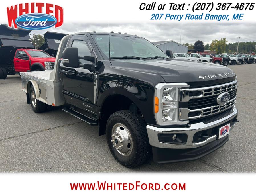 2023 Ford Super Duty F-350 DRW XL 4WD Reg Cab Hauler Body, available for sale in Bangor, Maine | Whited Ford. Bangor, Maine 2023 Ford Super Duty F-350 DRW XL 4WD Reg Cab Hauler Body, available for sale in Bangor, Maine | Whited Ford. Bangor, Maine