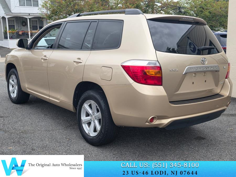 2009 Toyota Highlander 4WD 4dr V6 Base (Natl), available for sale in Lodi, New Jersey | AW Auto & Truck Wholesalers, Inc. Lodi, New Jersey 2009 Toyota Highlander 4WD 4dr V6 Base (Natl), available for sale in Lodi, New Jersey | AW Auto & Truck Wholesalers, Inc. Lodi, New Jersey