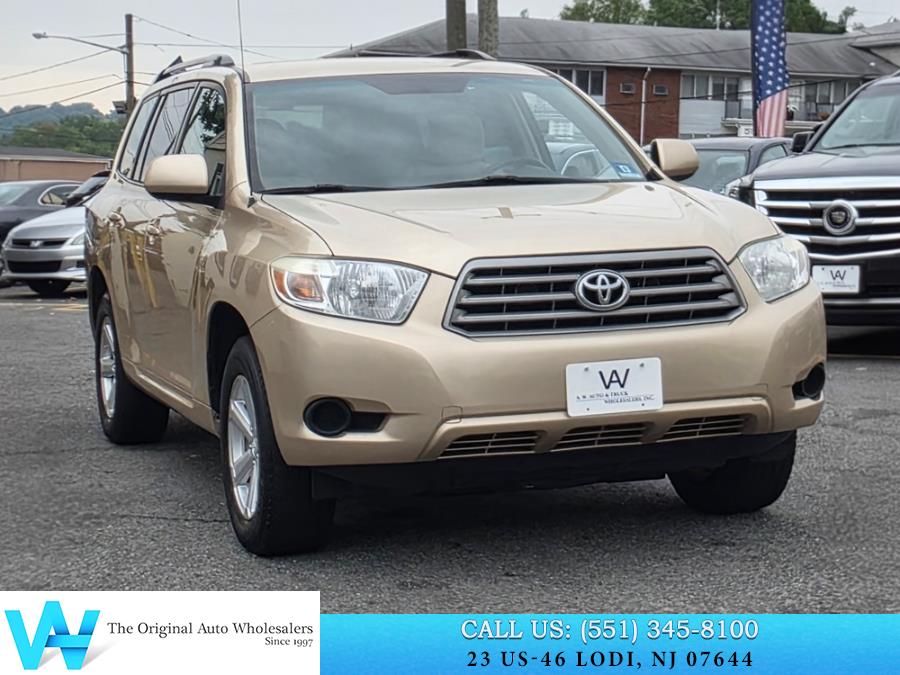 2009 Toyota Highlander 4WD 4dr V6 Base (Natl), available for sale in Lodi, New Jersey | AW Auto & Truck Wholesalers, Inc. Lodi, New Jersey 2009 Toyota Highlander 4WD 4dr V6 Base (Natl), available for sale in Lodi, New Jersey | AW Auto & Truck Wholesalers, Inc. Lodi, New Jersey