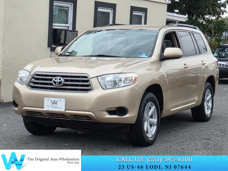 2009 Toyota Highlander 4WD 4dr V6 Base (Natl), available for sale in Lodi, New Jersey | AW Auto & Truck Wholesalers, Inc. Lodi, New Jersey 2009 Toyota Highlander 4WD 4dr V6 Base (Natl), available for sale in Lodi, New Jersey | AW Auto & Truck Wholesalers, Inc. Lodi, New Jersey
