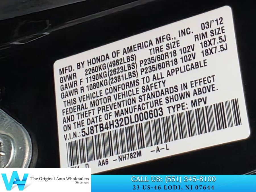 2013 Acura RDX AWD 4dr, available for sale in Lodi, New Jersey | AW Auto & Truck Wholesalers, Inc. Lodi, New Jersey 2013 Acura RDX AWD 4dr, available for sale in Lodi, New Jersey | AW Auto & Truck Wholesalers, Inc. Lodi, New Jersey