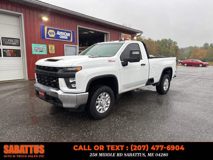 2020 Chevrolet Silverado 3500HD 4WD Reg Cab 142" Work Truck, available for sale in Sabattus, Maine | Sabattus Auto and Truck Sales Inc. Sabattus, Maine 2020 Chevrolet Silverado 3500HD 4WD Reg Cab 142" Work Truck, available for sale in Sabattus, Maine | Sabattus Auto and Truck Sales Inc. Sabattus, Maine